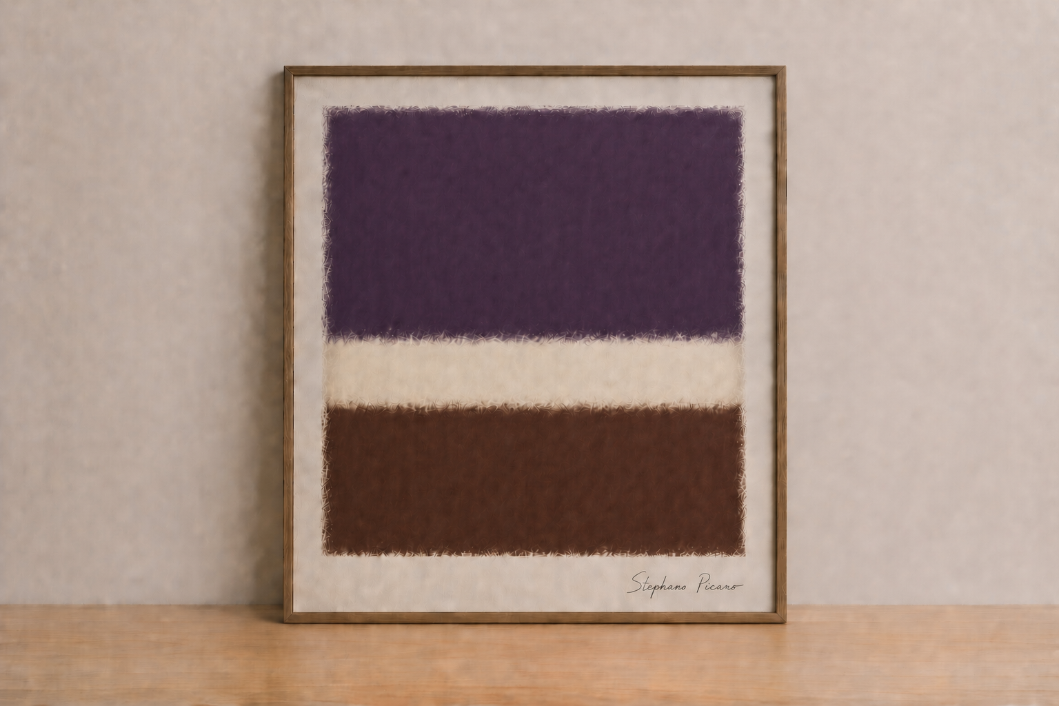 Abstract art on minimal surface