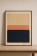 Abstract serenity in soft hues