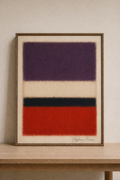 Minimalist abstract with warm tones