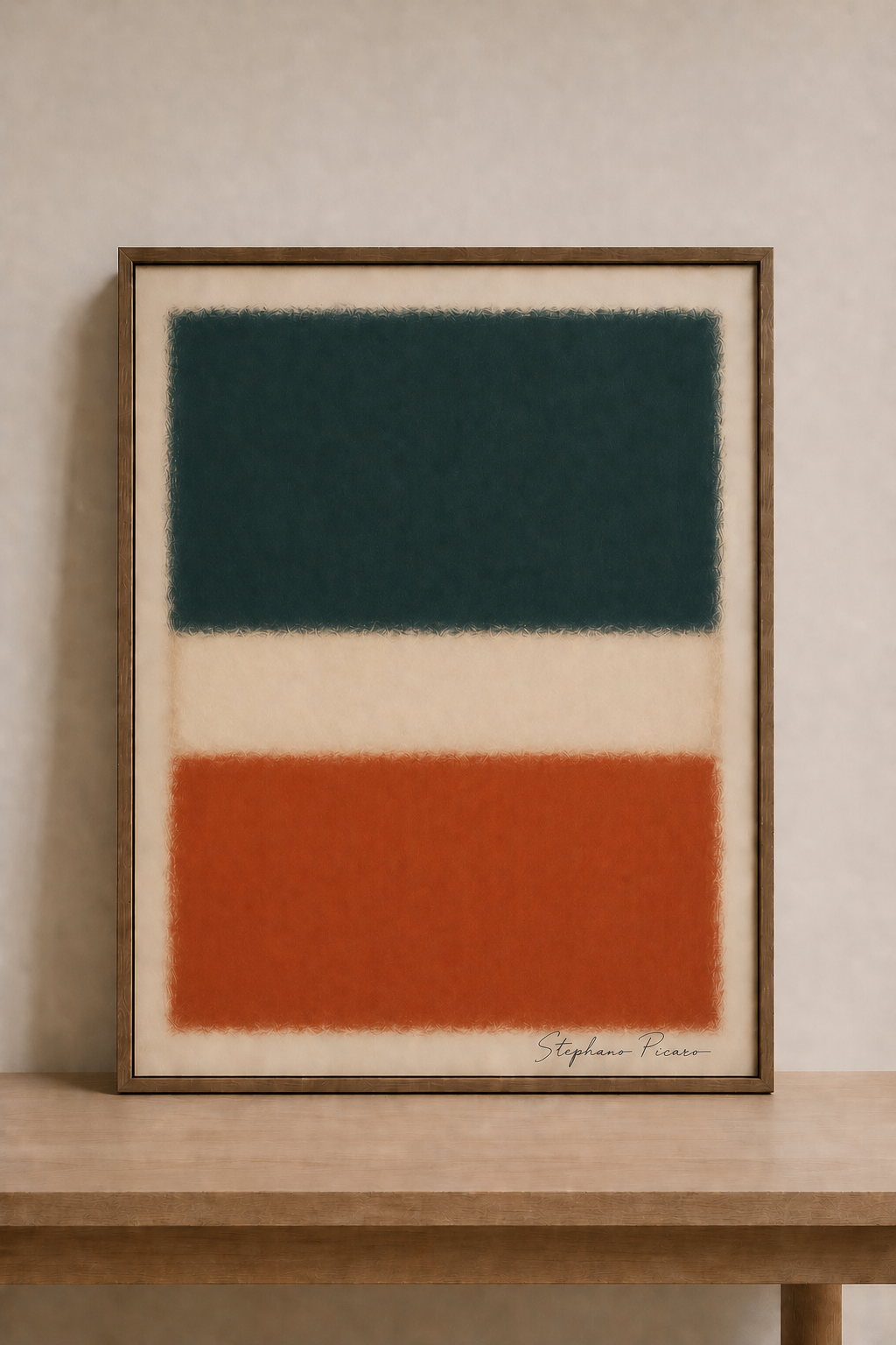 Quiet elegance of abstract art